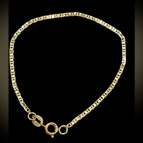 7” GUCCI BRACELET 18K GOLD FILLED - Picture 1 of 2